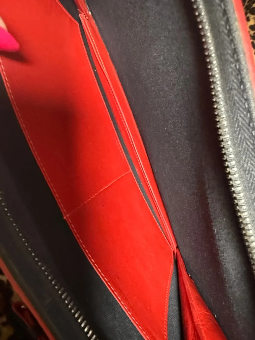 Christian Louboutin Studded Leather Crossbody / Clutch Bag - Picture 9 of 11